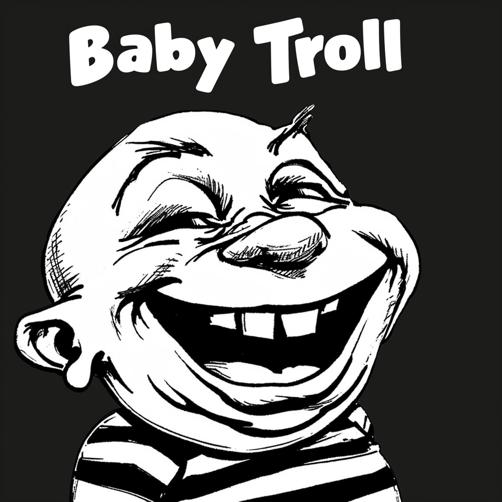 BabyTroll Logo - $BabyTroll - Baby Troll fun